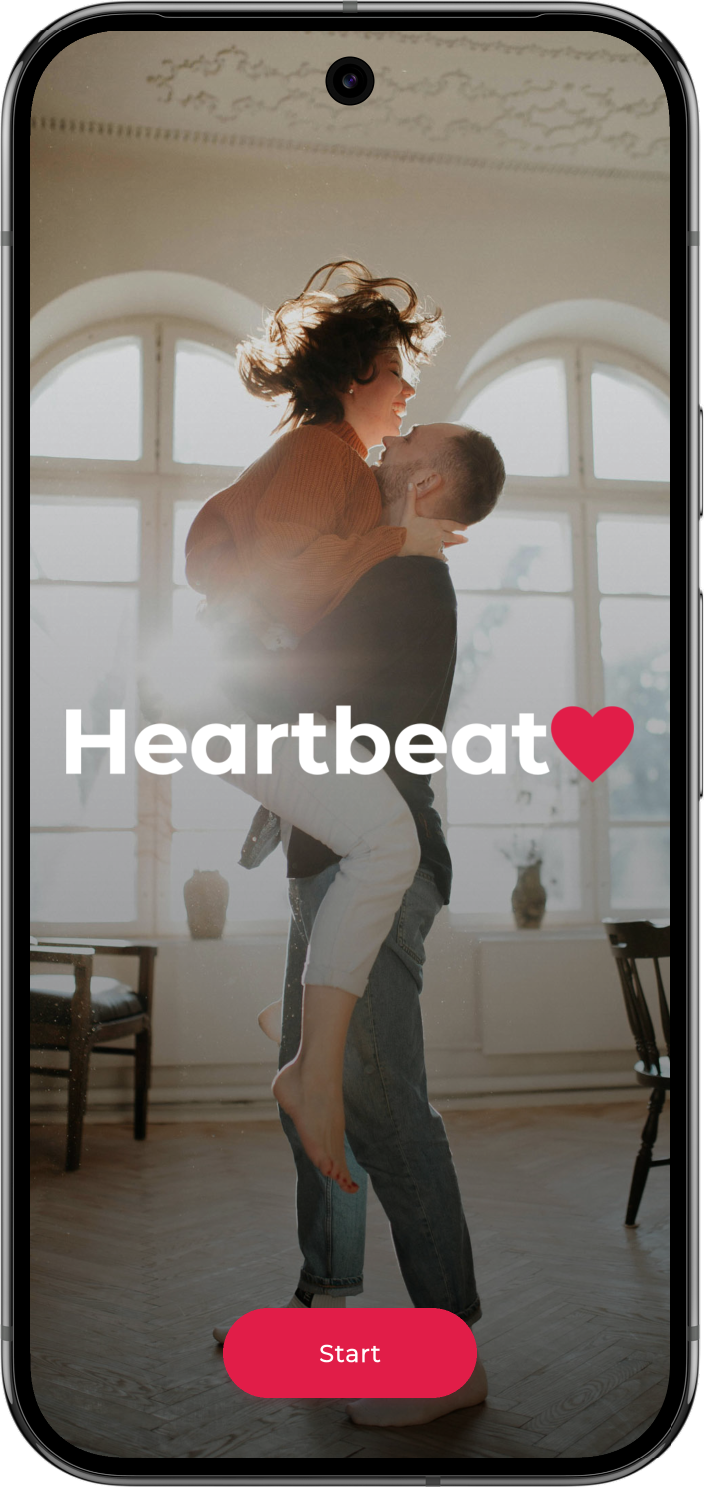 Heartbeat welcome screen